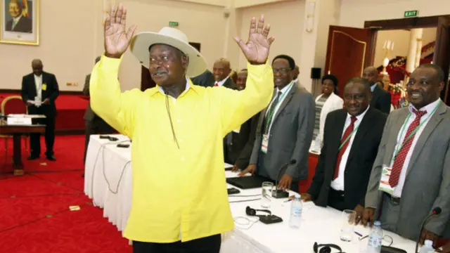 Perezida Museveni ari mu nama ya mbere yahuje intumwa z'Uburundi i Kampala