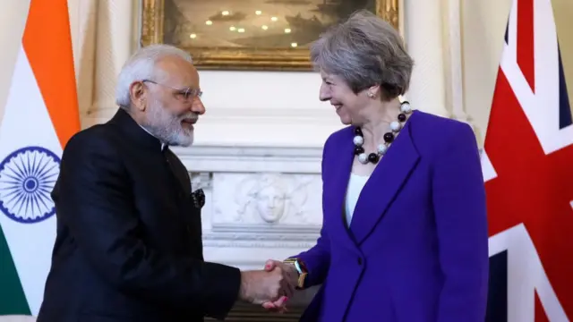 ब्रिटेन में पीएम मोदी