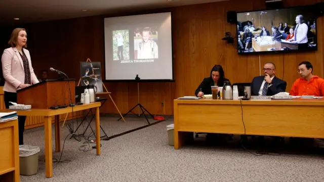 Larry Nassar'ı cinsel tacizle suçlyanlardan Jessica Thomashow