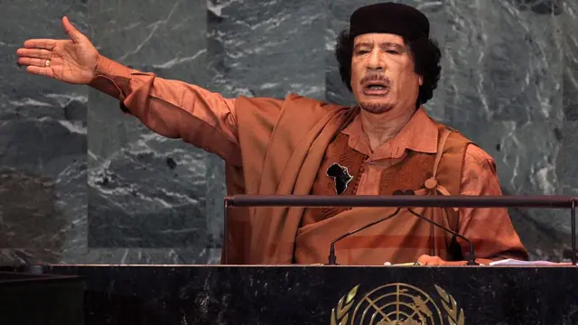 معمر قذافی