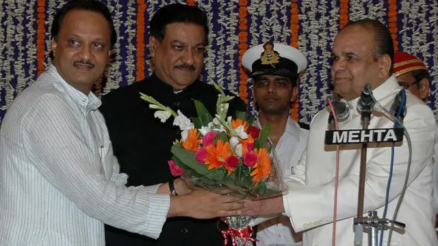 अजित पवार-पृथ्वीराज चव्हाण