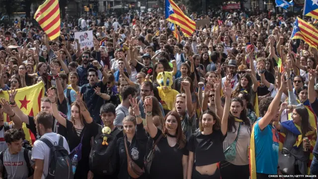 OCT 2: Aftermath Of The Catalonian Independence Referendum