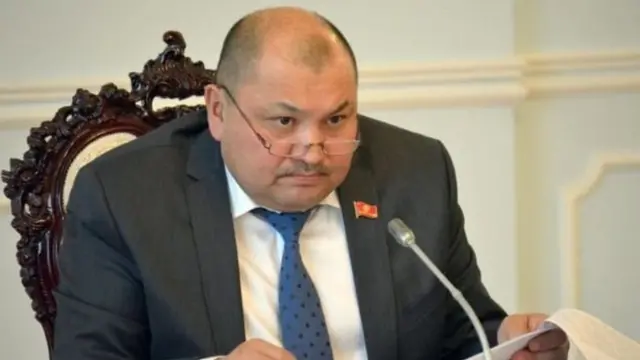 Жогорку Кеңештин депутаты Кожобек Рыспаев.