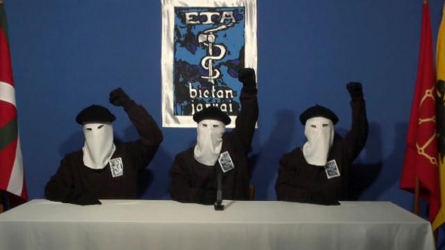 Miembros de ETA. Foto de archivo: 2011