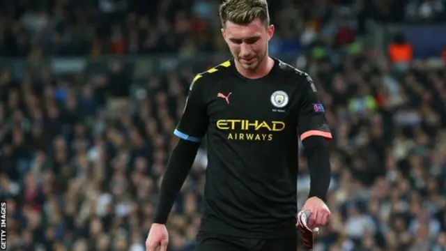 Manchester City defender Aymeric Laporte neva play for di club since February