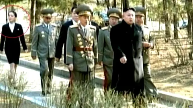 Kim yo jong and Kim jong un