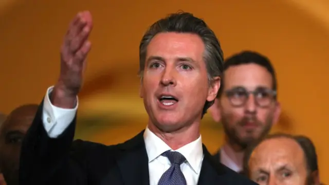 Gavin Newsom.