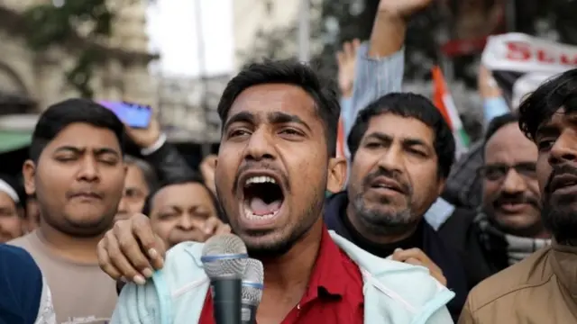 नागरिकता क़ानून के विरोध में रैली