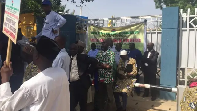 Zanga-zangar nuna rashin jin dadi da kamfanin MTN