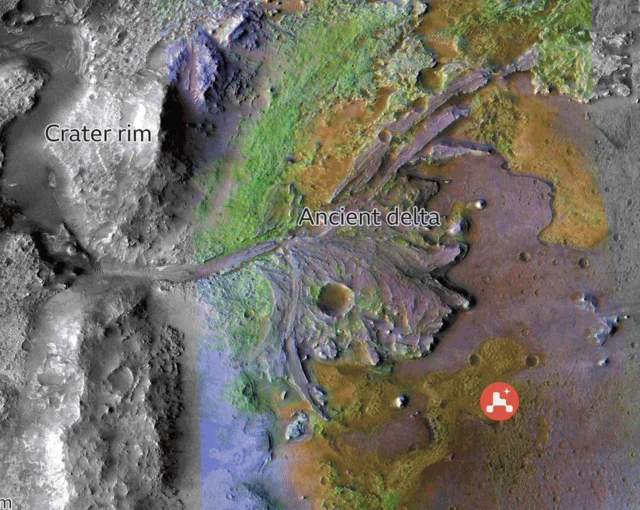 মঙ্গলগ্রহের যেখানে গিয়ে অবতরণ করেছে পারসিভেয়ারেন্স রোভার