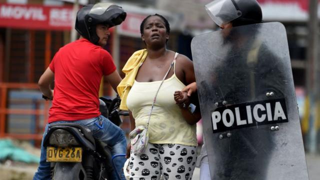 Policía en Colombia