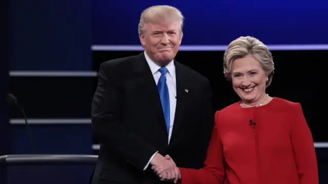 Donald Trump e Hillary Clinton