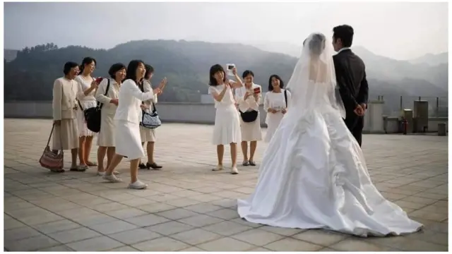 Đám cưới nữ sinh Việt với thanh niên Hàn (hình minh họa)