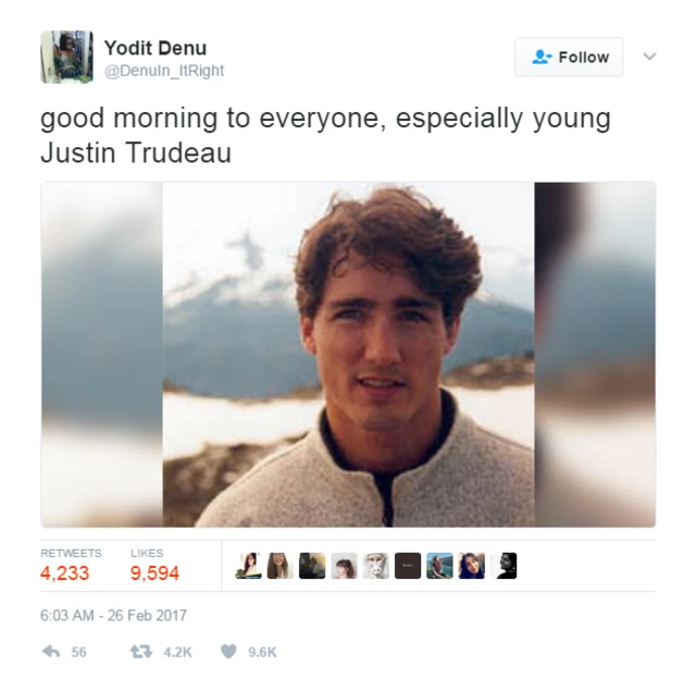 Justin Trudeau, perdana menteri kanada