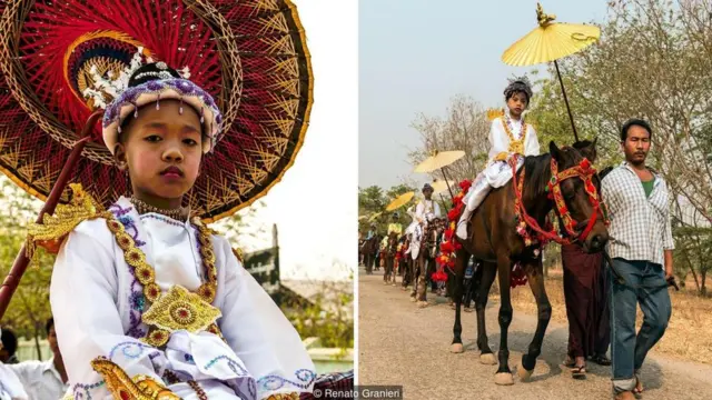 Biksu, Buddha, Myanmar