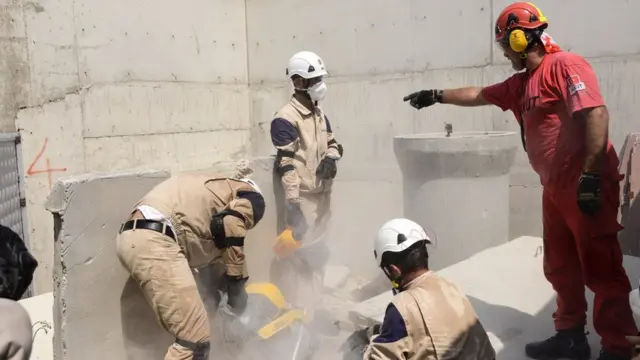 AKUT'un eğittiği Beyaz Baretliler