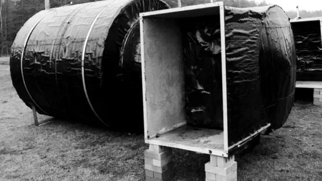 Это убежище было сконструировано и построено в Йорке специалистами британского министерства внутренних дел в 1980 году