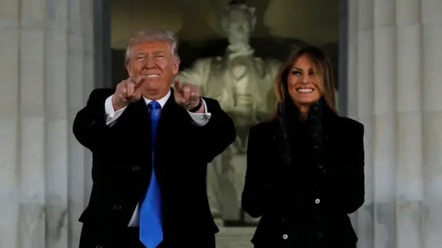 трамп и мелания