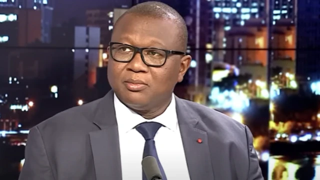Amadou Coulibaly, ministre de la Communication et de l'économie numérique de Côte d'Ivoire