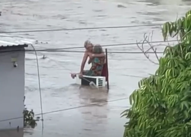 Don Layo y su esposa