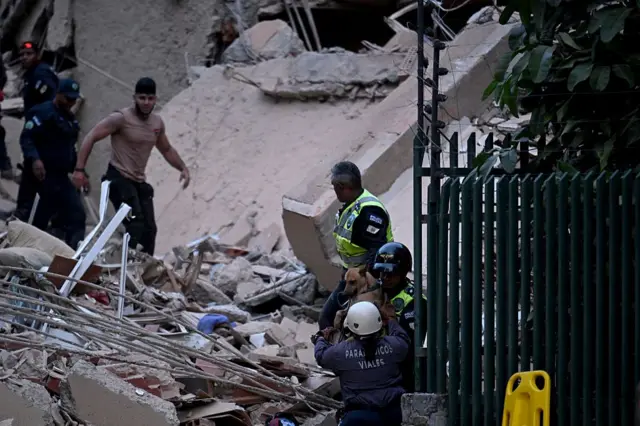 Las impactantes imágenes de los graves daños causados en Caracas por los potentes terremotos que han golpeado Venezuela