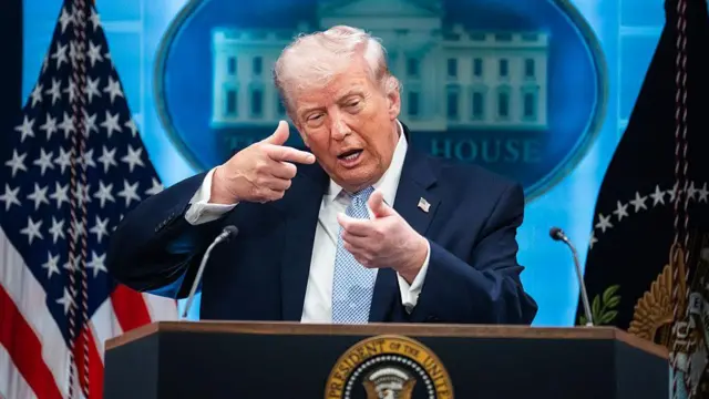  الرئيس الأمريكي دونالد ترامب