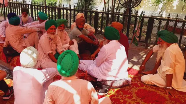 ਕਿਸਾਨਾਂ ਦਾ ਧਰਨਾ 