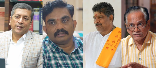 Photo Caption- धर्मस्थळ प्रकरणी कायदेशीर लढा देणारे प्रमुख लोक