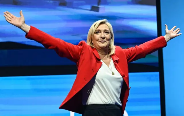 Marine Le Pen du RN