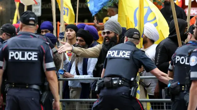 कनाडा में ख़ालिस्तान समर्थक