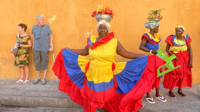 Palenqueras en Cartagena