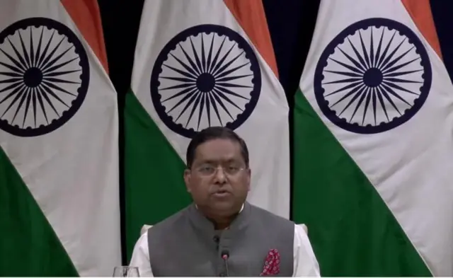 ਵਿਦੇਸ਼ ਮੰਤਰਾਲੇ ਦੇ ਬੁਲਾਰੇ ਰਣਧੀਰ ਜੈਸਵਾਲ