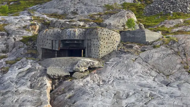 bunker, perang dingin, militer, Rusia