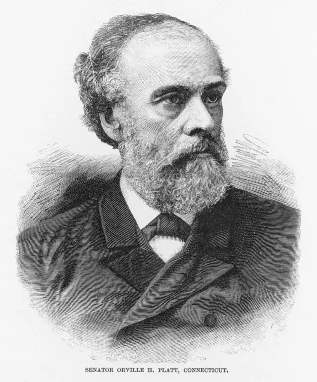 Retrato de Orville Platt, arquitecto de la Enmienda Platt.