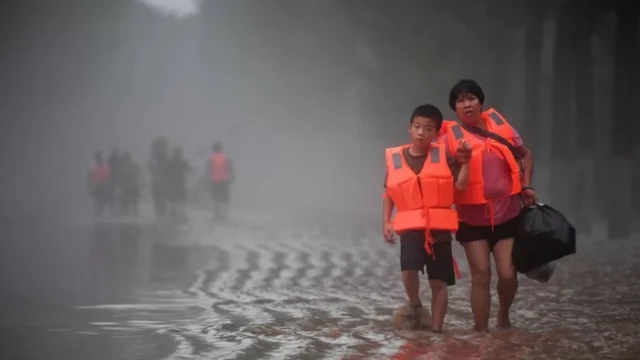 တရုတ်၊ ရာသီဥတုပြင်းထန်မှု၊ ရေကြီး