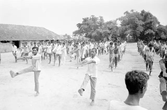 ভারতের অভ্যন্তরে মুক্তিবাহিনীর সদস্যদের প্রশিক্ষণ চলছে