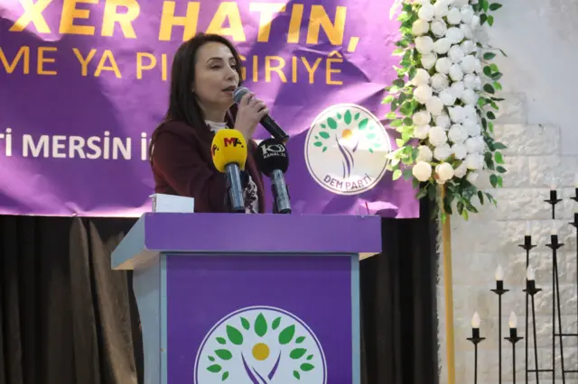 DEM Parti Eş Genel BaşkanıTülay Hatimoğulları