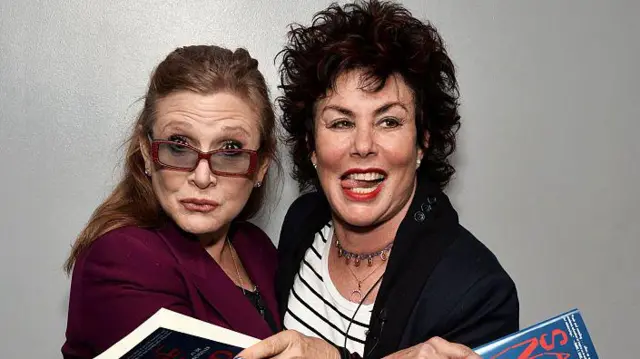 Ruby Wax e Carrie Fisher