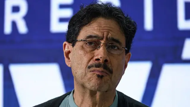 Iván Cepeda, fotografiado durante una conferencia de prensa el 22 de junio de 2026.