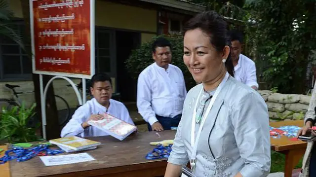 ၂၀၁၅ ရွေးကောက်ပွဲနေ့က တွေ့ရတဲ့ ဒေါ်သက်သက်ခိုင်