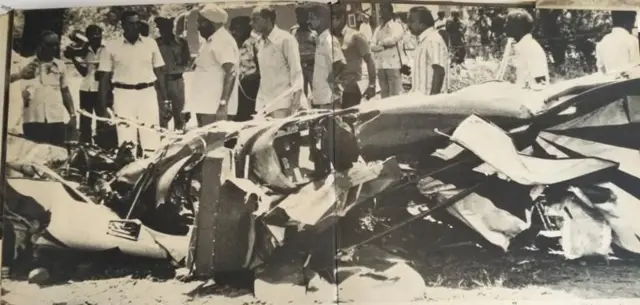 संजय गांधी यांचे अपघातग्रस्त विमान 