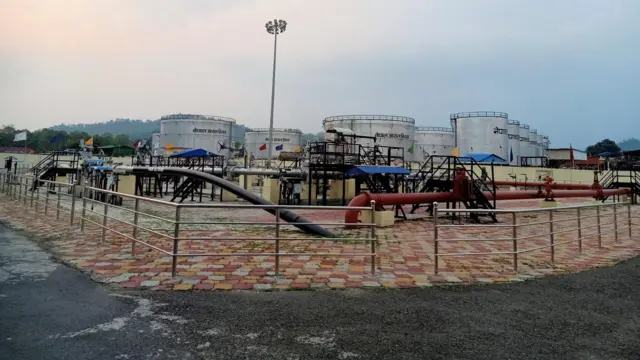 अमलेखगञ्जको पाइपलाइन 