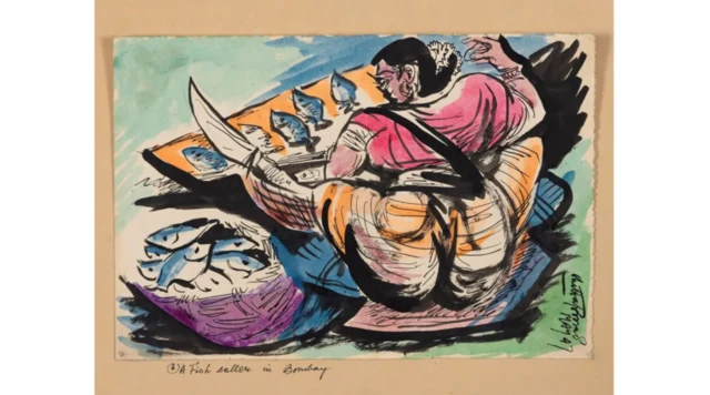 ਕਲਾਕਾਰ ਚਿੱਤਾਪ੍ਰਸਾਦ ਦੁਆਰਾ ਬਣਾਇਆ ਇੱਕ ਚਿੱਤਰ