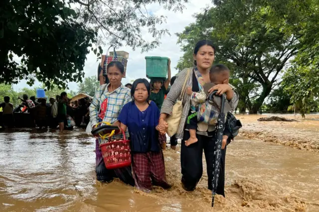 ၂၀၂၄ ခုနှစ် စက်တင်ဘာ ရေကြီးခဲ့ချိန်