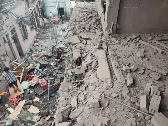 TNLA ထိန်းချုပ်ဒေသကို စစ်တပ်ကလေကြောင်းတိုက်ခိုက်ပြီးနောက်မြင်ကွင်း 