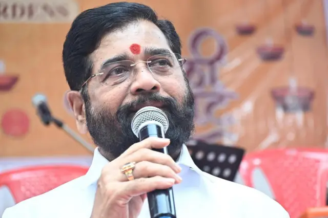 महाराष्ट्राचे मुख्यमंत्री एकनाथ शिंदे