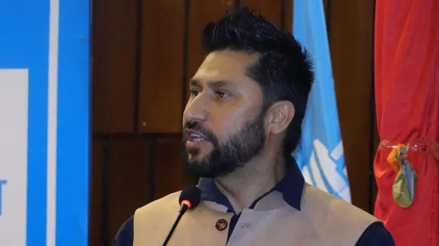 राष्ट्रिय स्वतन्त्र पार्टीका सभापति रवि लामिछाने 