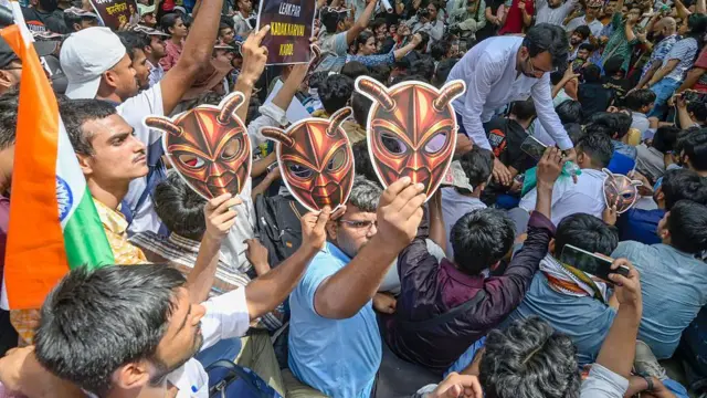 जंतर मंतर पर सीजेपी का प्रदर्शन