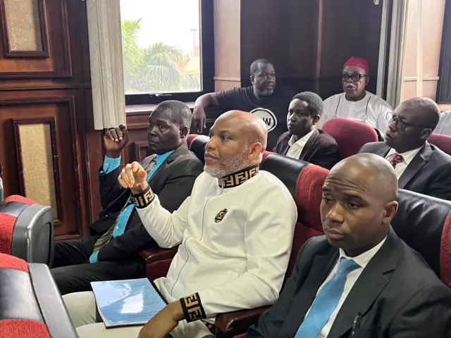 Nnamdi Kanu bụ onye ndu otu nnwereonwe Biafra a kpọrọ, Indigenious People of Biafra(Ipob) 