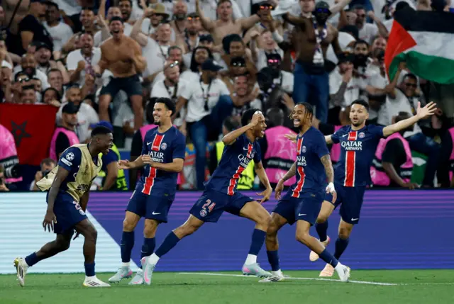 pari sen žermen je šampion evrope, psž, finale lige šampiona psž - inter